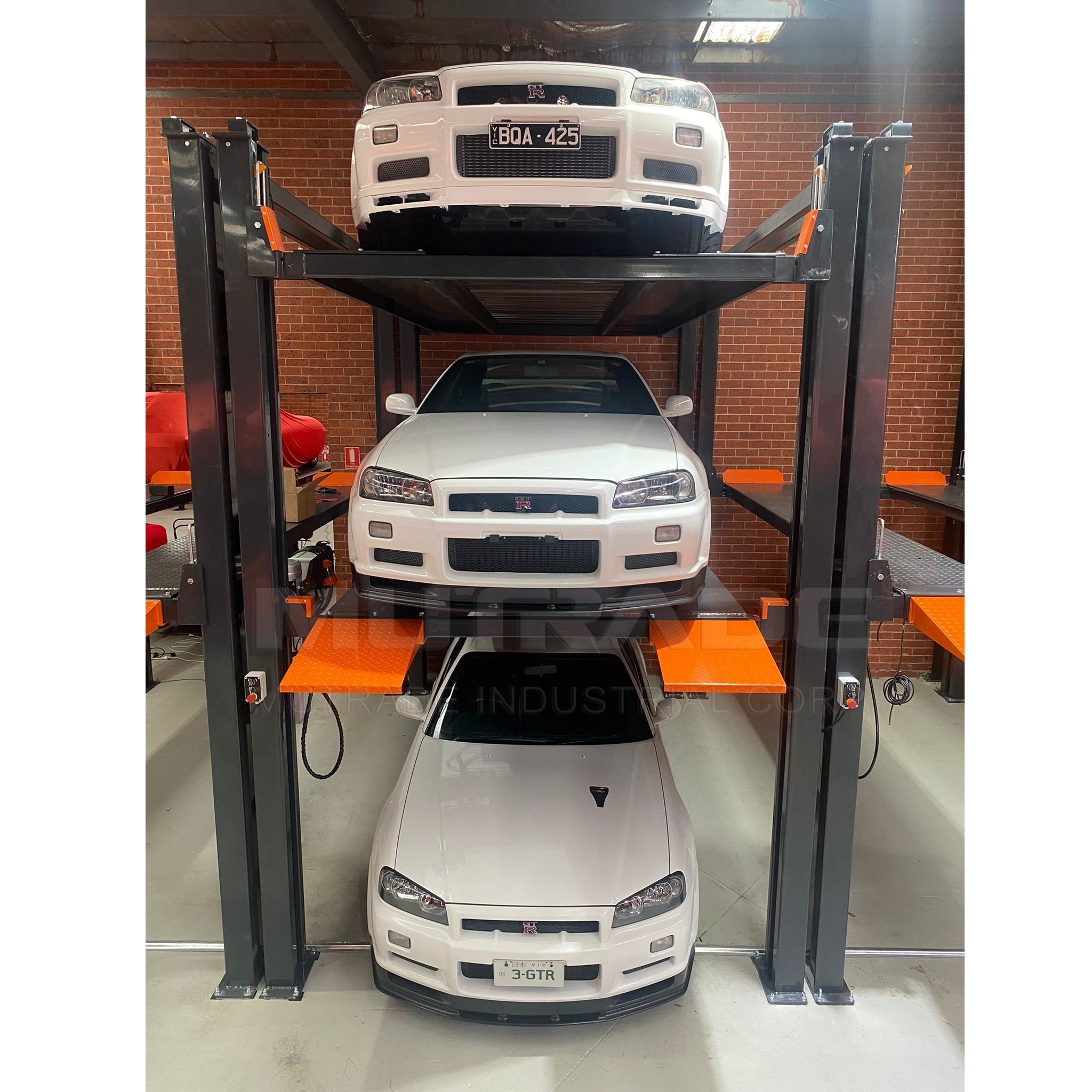 Hydro-Park 2525 - 2500kg Compact Car Parking Triple Stacker