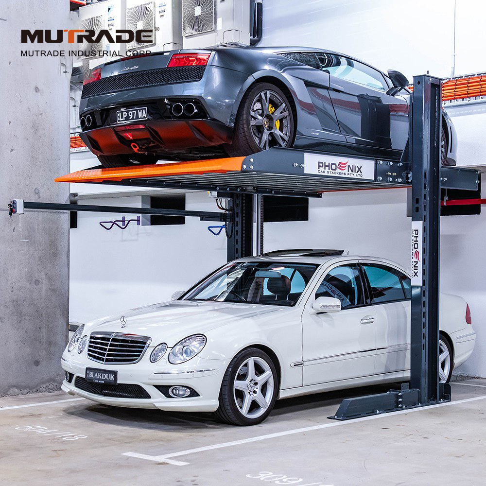 Compact Hydraulic Outdoor Car Stacker