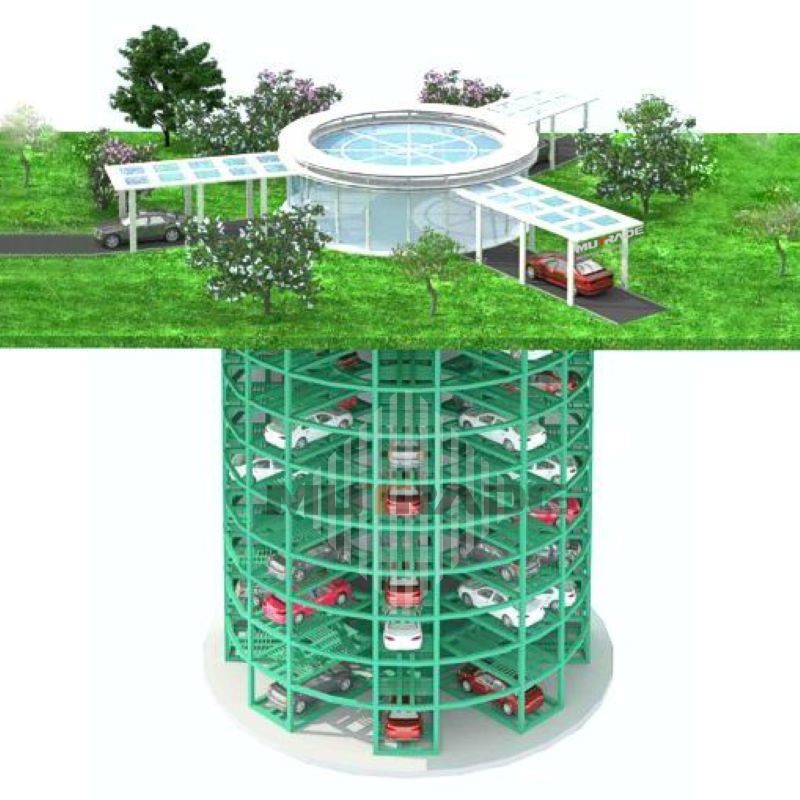 CTP - Automated Circular Tower Parking System